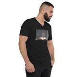 "That Which Defies and Defines" Unisex Short Sleeve V-Neck T-Shirt